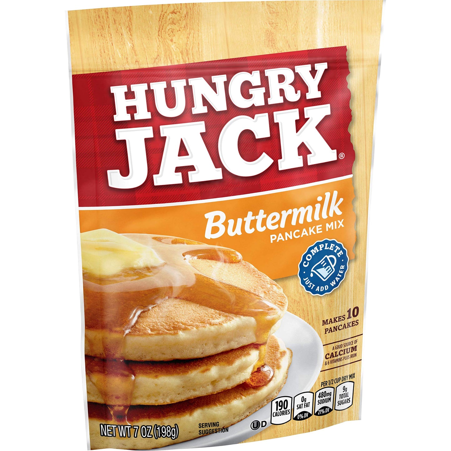 Hungry Jack Buttermilk Pancake Mix, 7 Ounce (Pack Of 12)