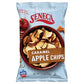 Seneca Caramel Apple Chips, 100% Red Delicious Apples, 2.5 oz (Pack of 12) - Crisped Freshness in Foil-Lined Bag