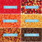 Sweets Indeed Sprinklefetti Fall 6-Cell Sprinkle Jar - 6 Assorted Fall Sprinkles (Pumpkins  Leaves  Sugar Crystals  Nonpareils  Jimmies) | Cupcake & Cake Decorations | 6.45 oz