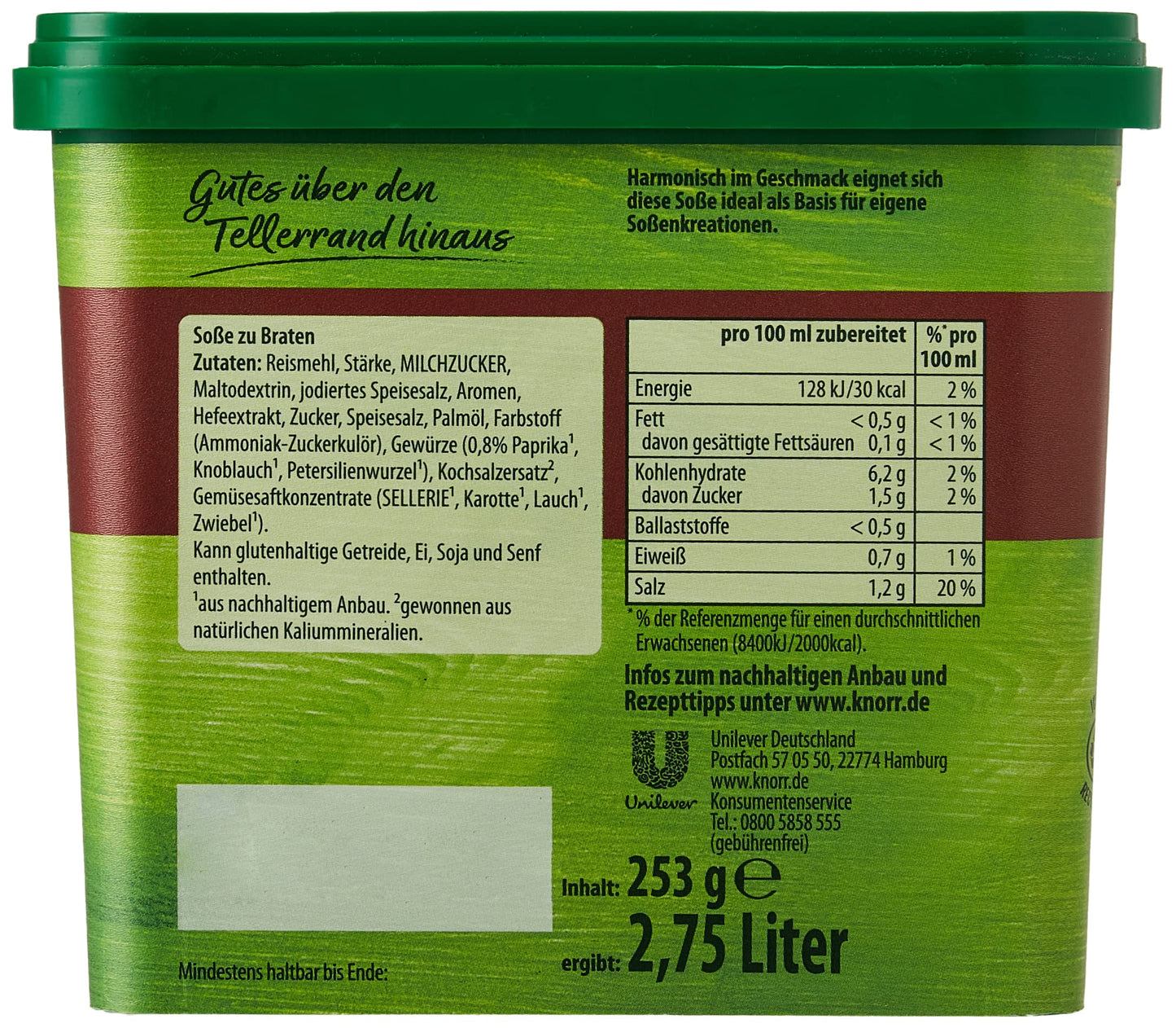 Knorr Roast Gravy ( Sosse Zum Braten ) for 2.75 Liter