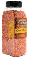 Dried Carrots by Its Delish, Large Reusable Container of Dehydrated Carrot Dices for Soup Vegetables, Food Supply and Camping