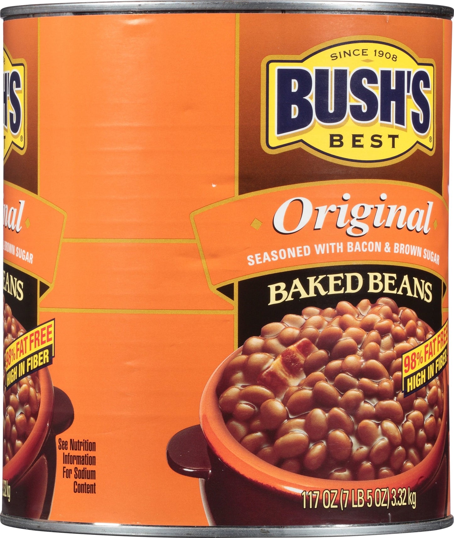 Bush'S Best Original Baked Beans 117 Oz (6 Cans)