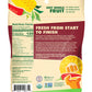 SOLELY - Organic Dried Pineapple, Chili, & Salt Rings (2.2 oz Resealable Bag) - Real Fresh Fruit - 3 Ingredients - Healthy Snack