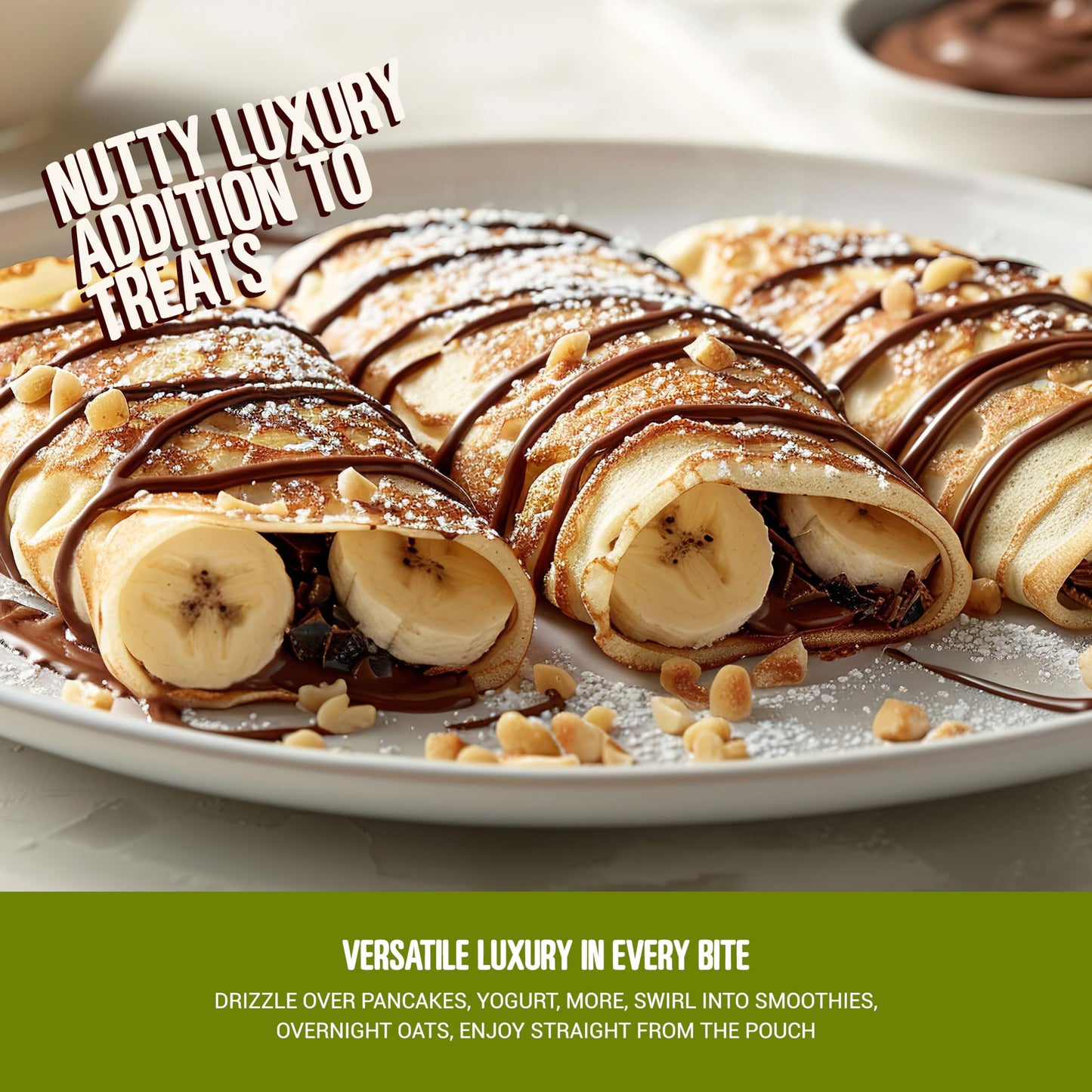 Nut Dreamers Mocha Spread, Mocha Flavor Spread For Pancakes, Yogurt Or Smoothies, Mocha Chocolate Spread, Keto-Friendly, Vegan,