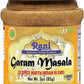 Rani Garam Masala Indian 11-Spice Blend 3oz (85g) PET Jar  Pack of 12 ~ All Natural  Salt-Free | Vegan | No Colors | Gluten Friendly | NON-GMO | Kosher | Indian Origin