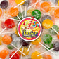 Lollipops Individually Wrapped - 2 Pound (About 75 Pcs.) Bulk Suckers For Kids - Classic Lollipops Bulk Flats -5 Assorted Fruit