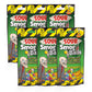 TOXIC WASTE - Sour Smog Balls - Crunchy & Chewy Sour Balls - Lime, Cherry, Strawberry, Lemon, Blue Raspberry, & Grape Flavors - 