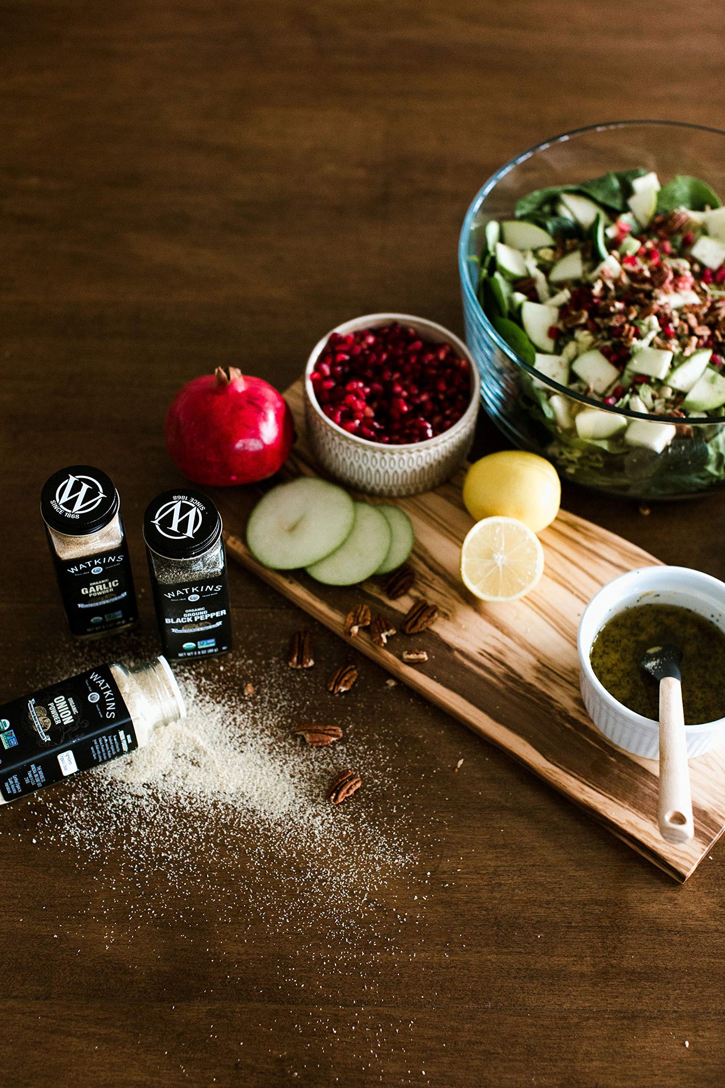 Watkins Gourmet Organic Garlic Powder Spice Jar, 3.1 Ounce