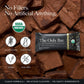 Truvani Plant Based Snack Bars | Chocolate Brownie 4 Pack | 7g Protein | USDA Organic and Vegan | The Only Bar | Dairy, Soy, and