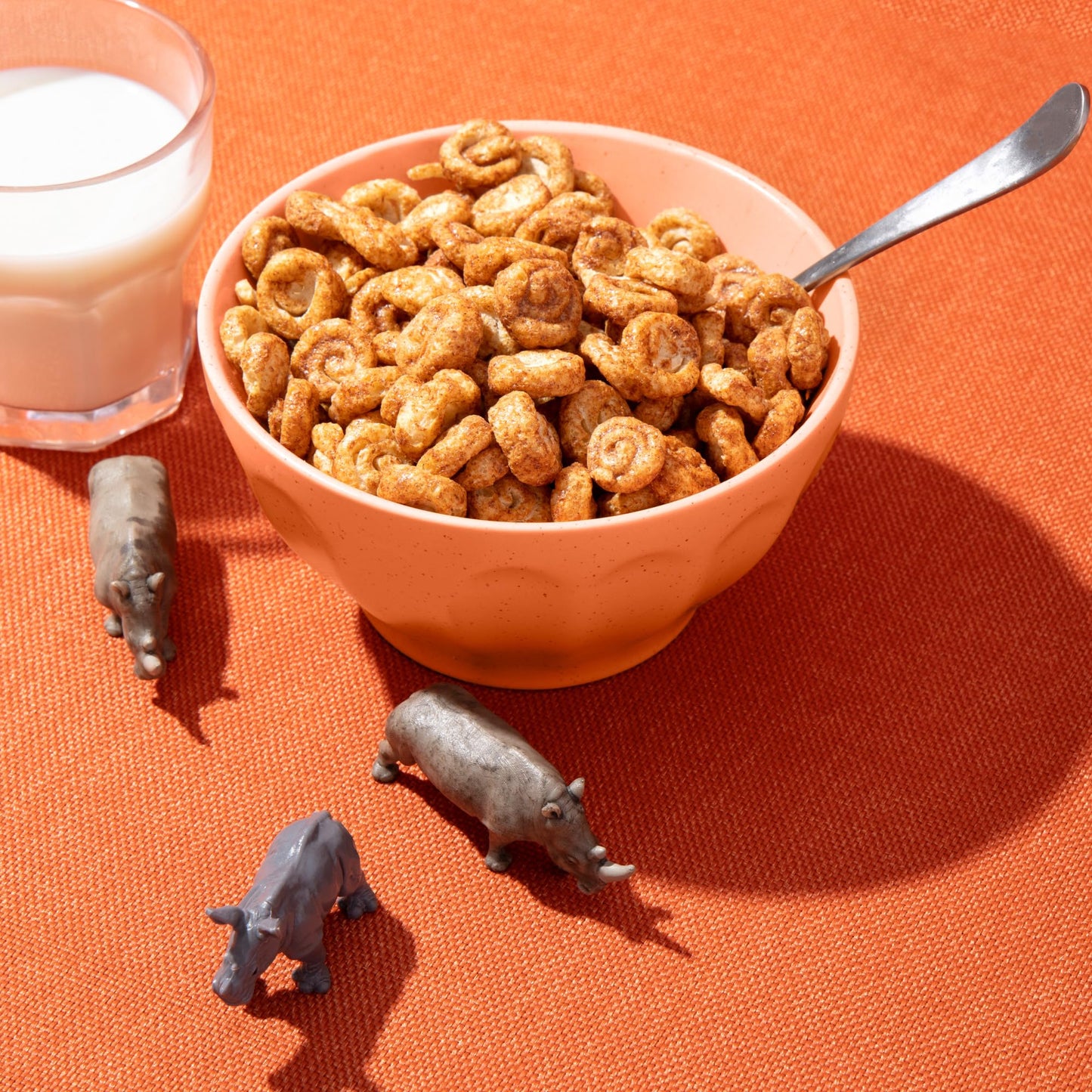 Envirokidz Rhino Rolls Organic Cinnamon Bun Cereal,9.5 Ounce,Gluten Free,Non-Gmo,Envirokidz By Nature'S Path