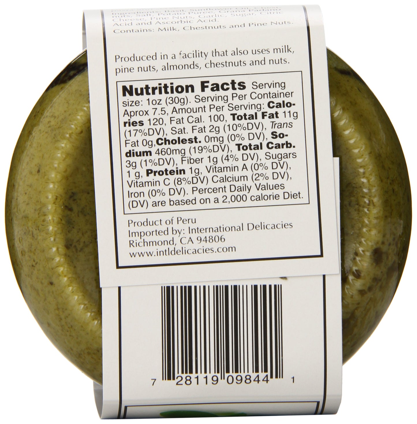 Cucina & Amore Genovese Basil Pesto, 7.9 Oz