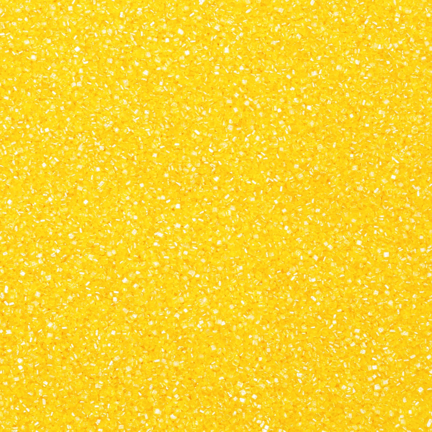 Kasvan Yellow Sanding Sugar Sprinkles - Edible Sugar Crystals, Baking Cake Decorations, Ice Cream Toppings cupcake Decorating, W