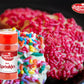 Bakers Choice Red Sprinkles For Baking - Jimmies Sprinkles For Ice Cream Toppings - Dairy Free, Kosher 2.8 Oz.