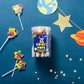 24 Galaxy Star Rainbow Lollipops Individually Wrapped, Bursting With Fruity Flavor, Great Swirl Lollipops For Kids Birthday Part