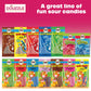 DOUzzle Back To School Sour Sticks Chewy Candy Straws Variety Pack Assortment (Pack of 8) Goodie Bag Stuffer, Pinata Filler - Ko