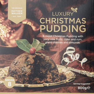 Matthew Walker Luxury Christmas Pudding - 28.2 oz (800g) - White - Model 150557
