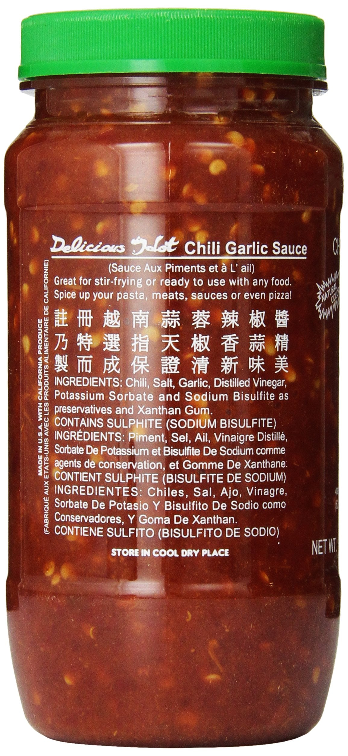 Huy Fong Chili Garlic Sauce, 1.12 Pound (Pack of 12)