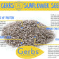 GERBS Sea Salted Sunflower Seed Kernels – 2 LBS, Top 11 Allergen Free, Non-GMO, Premium Dry Roasted, Product of USA