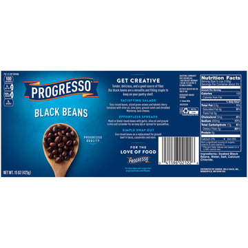 Progresso Canned Black Beans, 15 Oz.