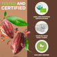 NaturaleBio Organic Raw Cacao Nibs 1 lb. Natural and Pure. Made in Tropical Regions from The Theobroma Cacao Plant. Source of Ma