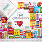 Gift A Snack - Congratulations Snack Box Variety Pack Care Package + Greeting Card (45 Count) Graduation Sweet Treats Gift Baske