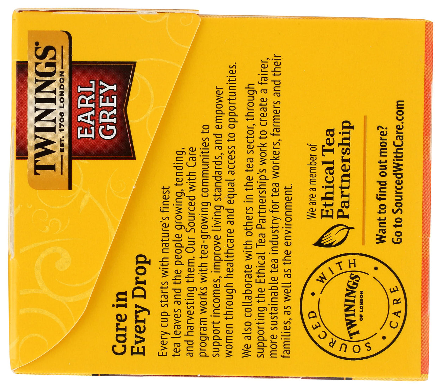 Twinings Tea Earl Grey Tea - Black Tea - Case Of 6 - 20 Bags