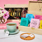 Thoughtfully Gourmet, Christian Prayer Tea Gift Set With Bible Verses, Includes 90 Teas In 6 Flavors In Enhanced Wooden Box, Religious Gifts For Women, Mom, Sister, Friend