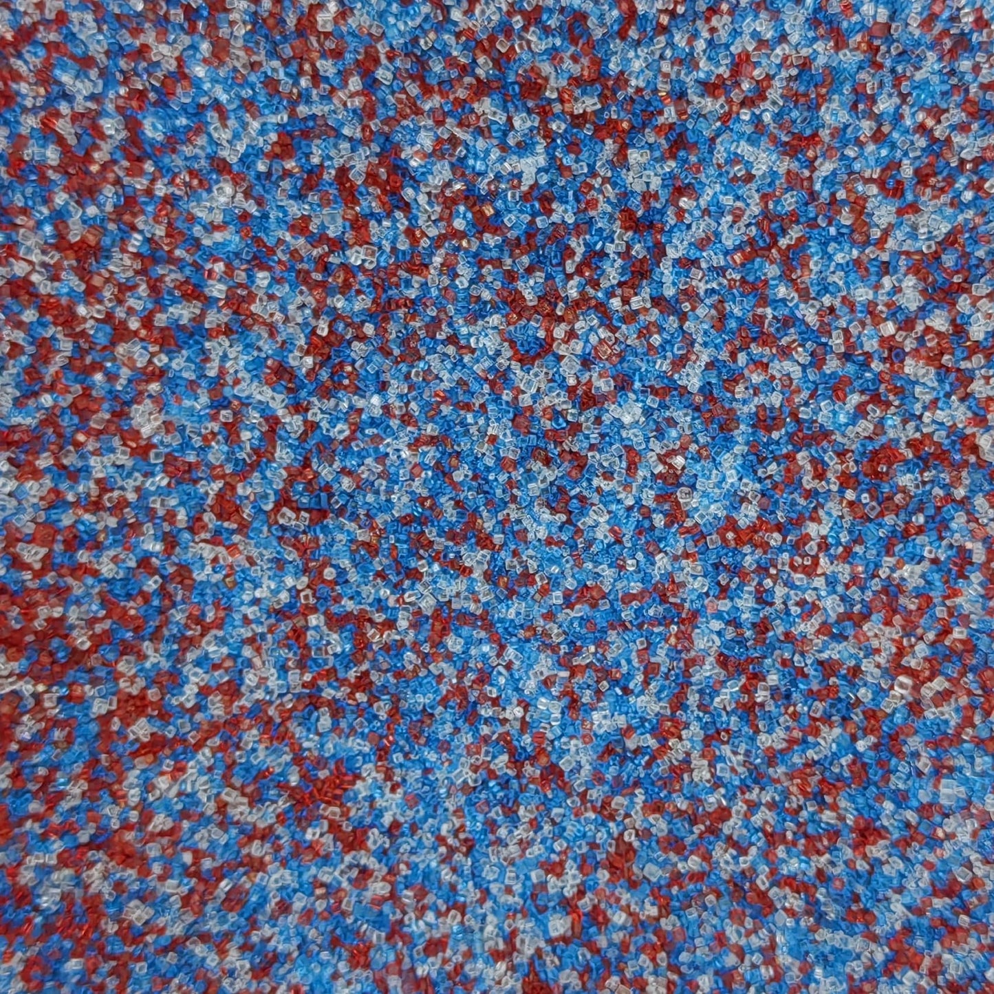 Edible Sanding Sugar Sprinkles For Cookie Decorating, Sugar Sprinkle Mix For Celebration Cakes, Cupcakes, Cookies, 3Oz (Red&Blue