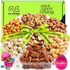 NUT CRAVINGS Gourmet Collection - Easter Treats, Candies & Dried Fruit Nuts Gift Basket with Happy Easter Ribbon, Candy Filled E