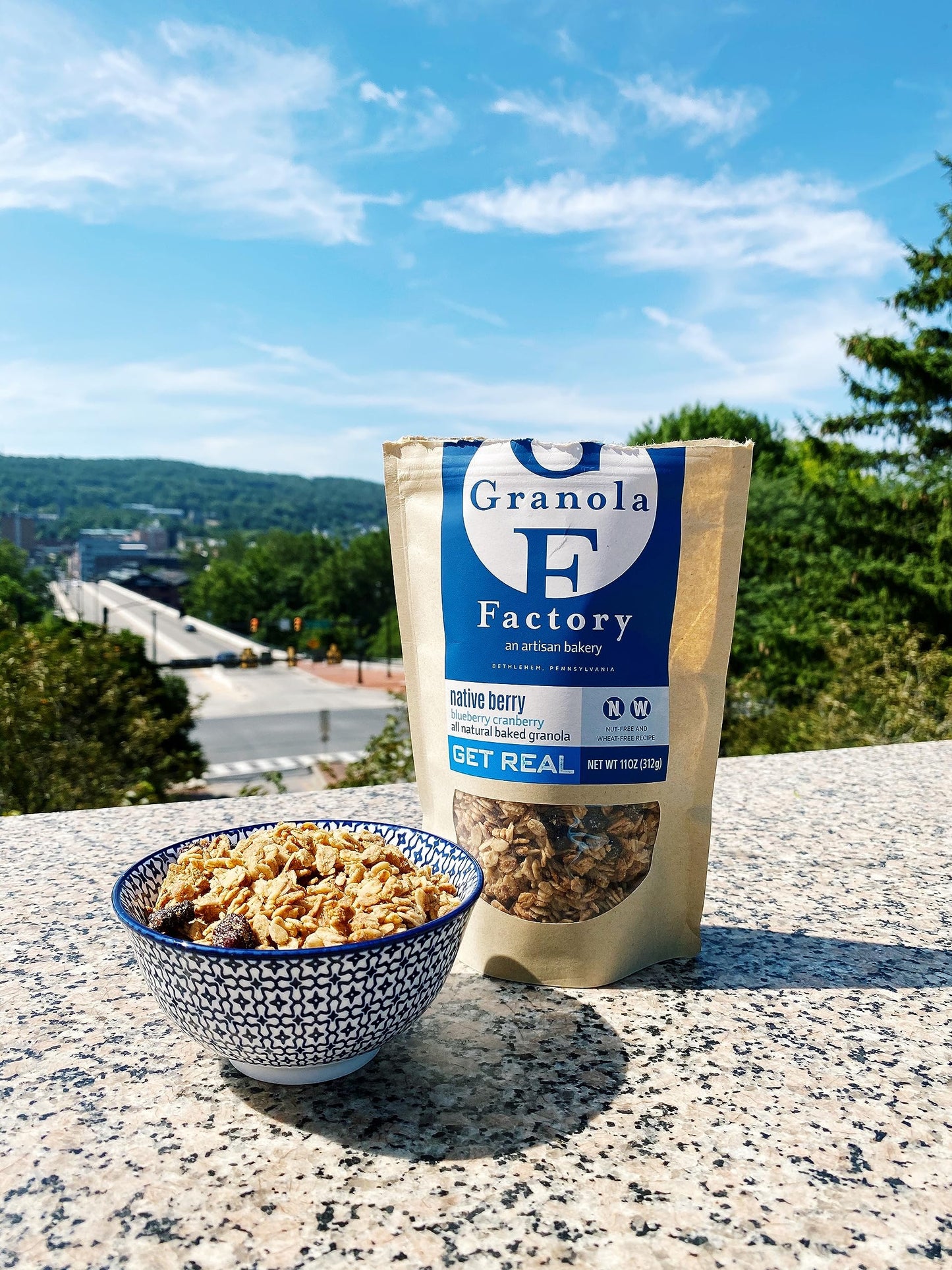 Granola Factory Native Berry, All-Natural, Sweet And Salty Breakfast Cereal Snack (Native 3 Pack), 11 Ounce (Pack Of 3)
