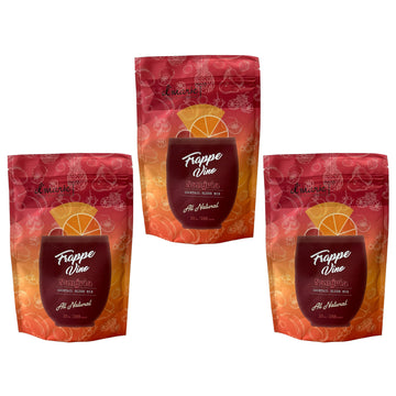 DMARIE Frozen Cocktail Drink Mix - Sangria - All Natural Low Sugar - 10 Ounce (Pack of 3) - Makes 10 Wine Slushies