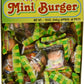 Sour Gummy Burger - Mini Gummi Hamburger 60 Pieces