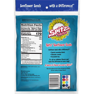 Spitz Sunflower Seeds, Salted, 6 oz