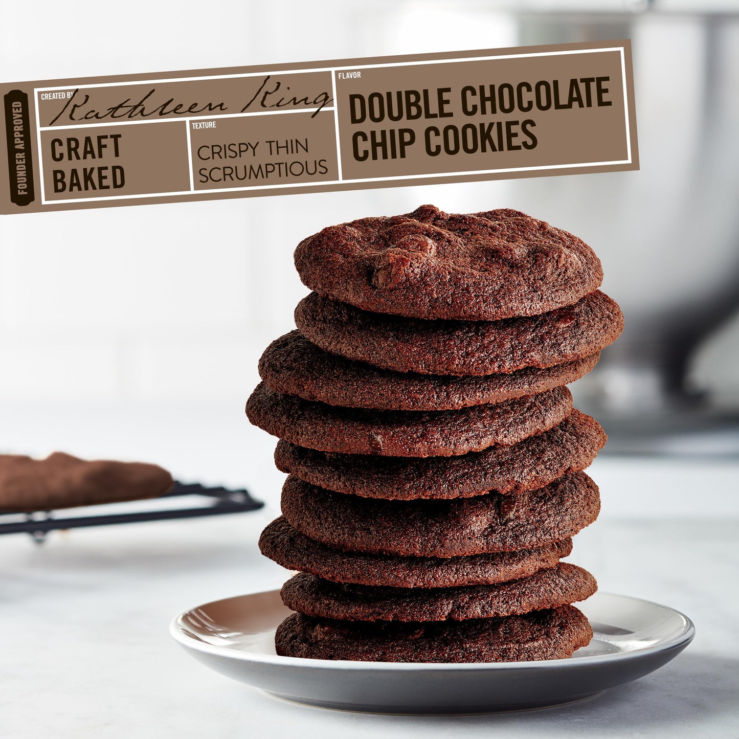 Tates Bake Shop Double chocolate chip cookies 7 oz