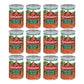 Contadina Petite Cut Diced Tomatoes, 12 Pack, 14.5 Oz Can, Red