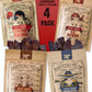 Righteous Felon Beef Jerky - All-Natural Low-Sugar Healthy Snack - 8 Ounce Sampler Pack