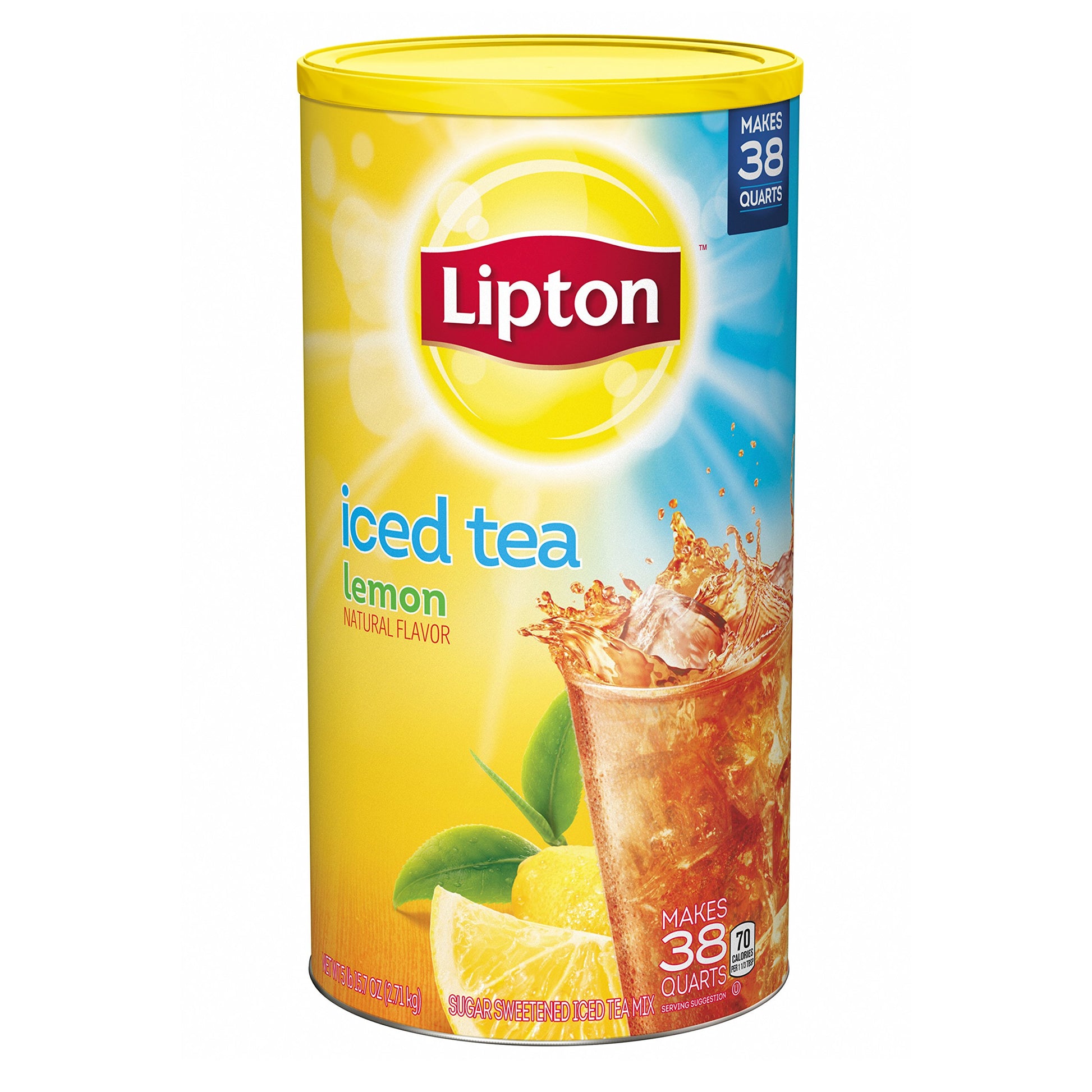 Lipton Iced Tea Mix, Lemon 38 qt