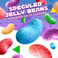 Speckled Jelly Beans Candy | 2 Pound Bag | Assorted Fruit Flavors
