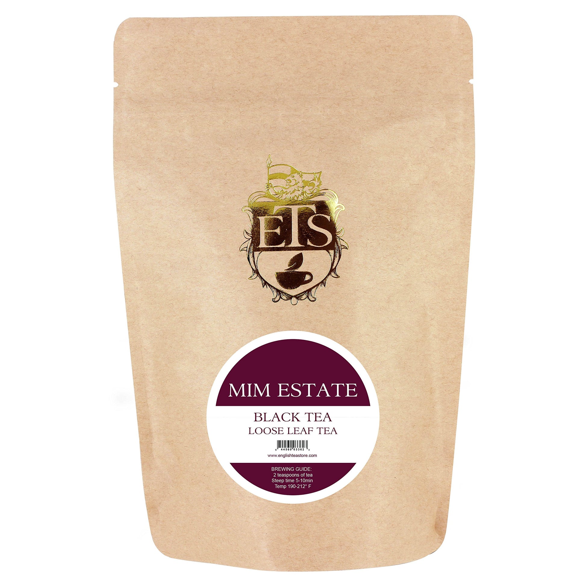 English Tea Store Loose Leaf Tea - 2nd Flush Darjeeling, Authentic Muscatel Flavor, 4oz Resealable Pouch