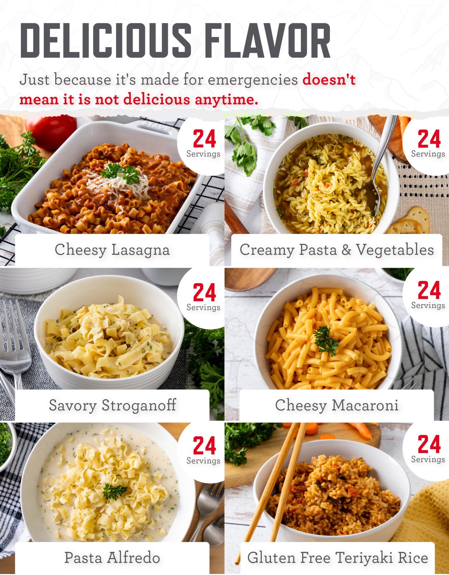 Readywise- Emergency Food Supply, 360 Servings, 3 Buckets, Mre, Freeze Dried Food, Survival, Hiking, Adventure, Camping Essentia