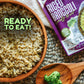 Kitchen & Love Riced Broccoli 8 Oz (6 Pack) | Low Carb & Calorie, Vegan, Ready To Eat Food, Shelf Stable Food, Plant-Based, Past