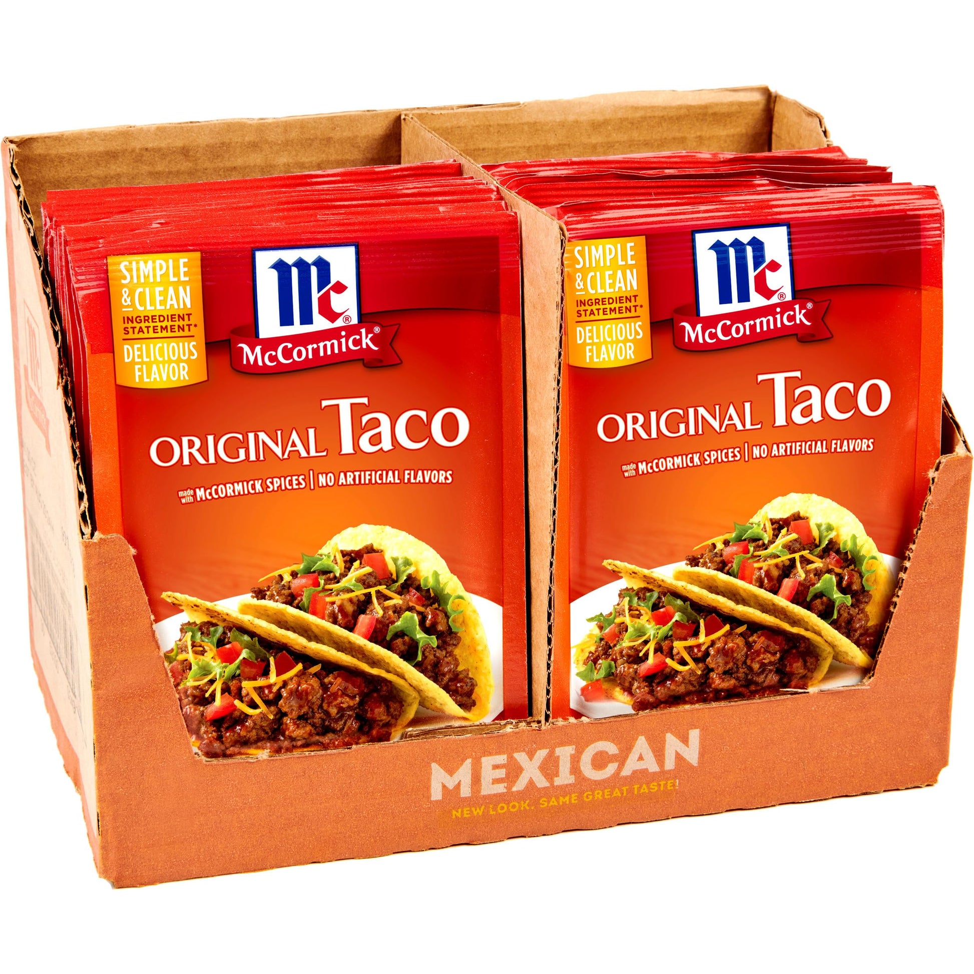 McCormick Original Taco Seasoning Mix, 1 oz (Pack of 24)