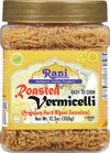 Rani Roasted Vermicelli (Roasted Wheat Noodles) 12.25oz (350g) PET Jar ~ All Natural | Vegan | NON-GMO | Kosher | Indian Origin