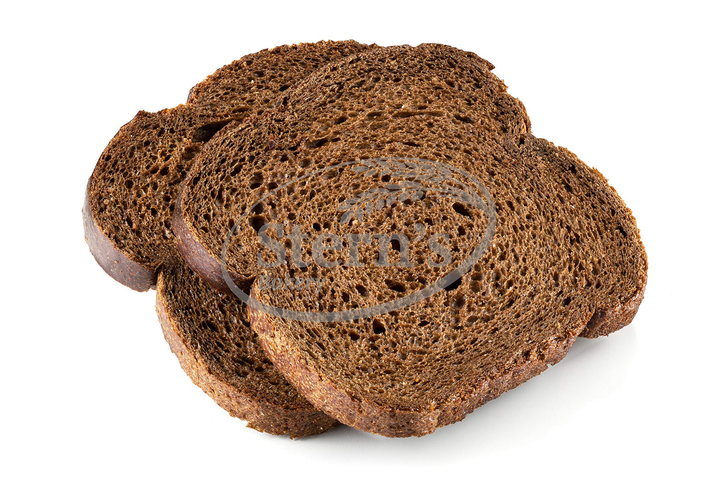 Pumpernickel Bread -2 Pack-16 Oz Per Loaf | Delicious Sandwich Bread | Kosher Bread | Fresh Bread | Dairy & Nut Free | Sterns Ba