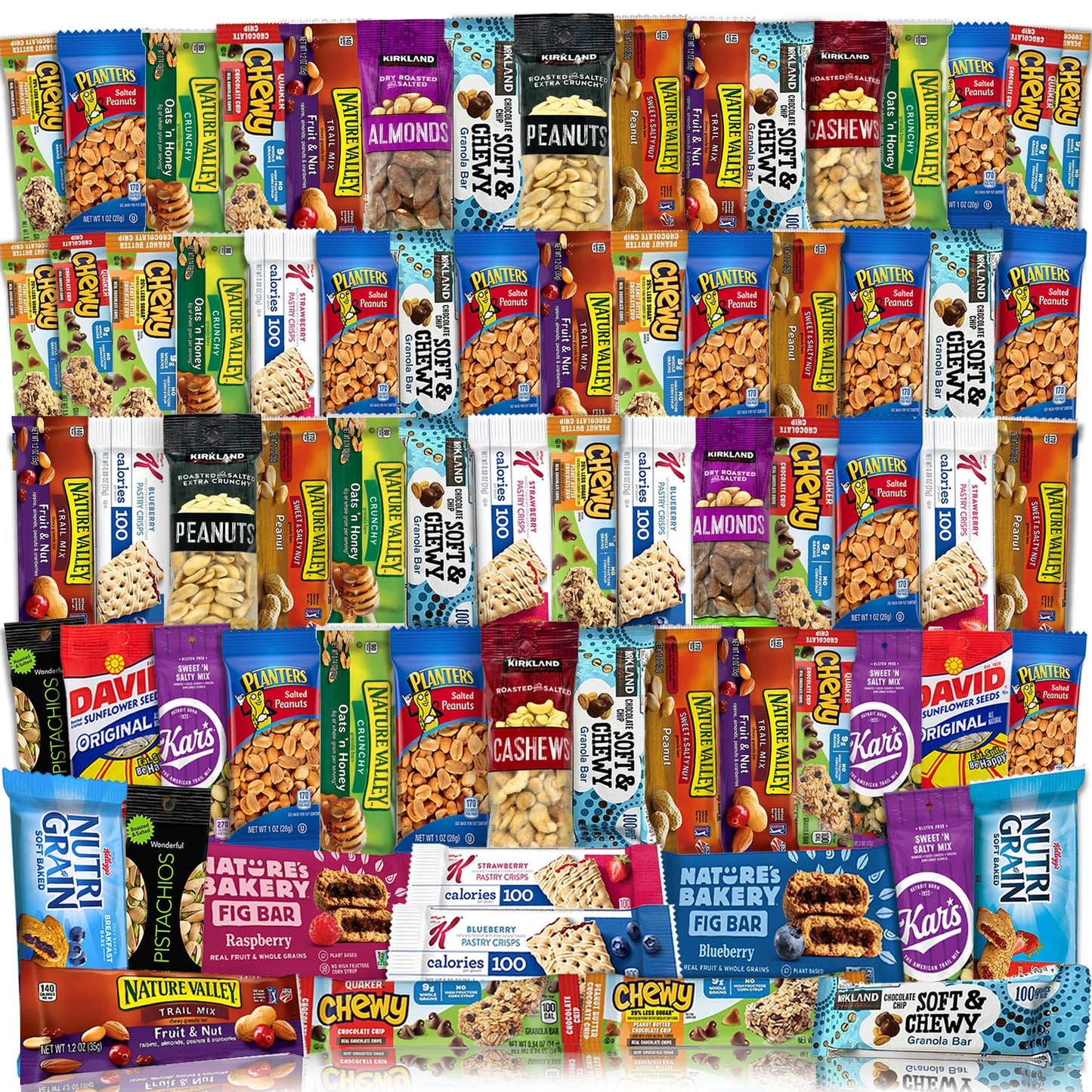 Veratify Snacks Gift Variety Basket - 72 Count Assortment for Adults, Ideal for Home, Office, School, Meetings, Model TS0417-A700ML-M731