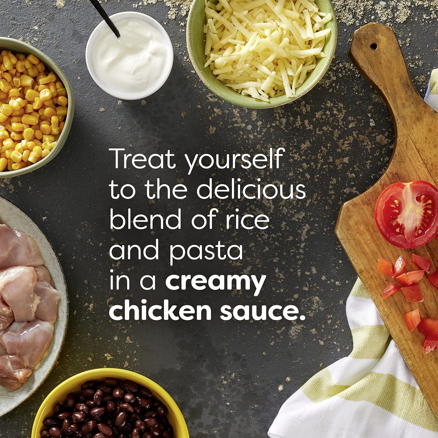 Knorr Rice Sides For a Delicious Easy Meal Chicken Long Grain Rice & Vermicelli Pasta Blend No Artificial Flavors 11.4 oz, 7 Cou