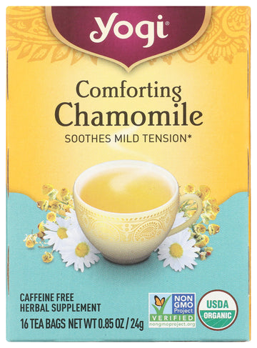 Yogi Tea  Chamomile  16 Count  Packaging May Vary