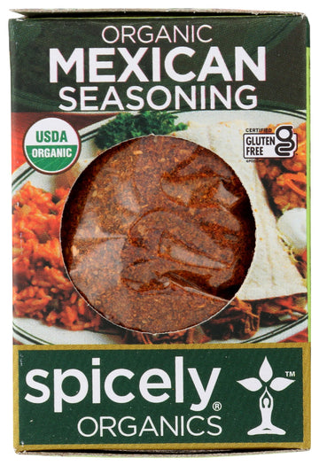 Spicely Organic Mexican Seasoning 0.5 Oz Certified Gluten Free