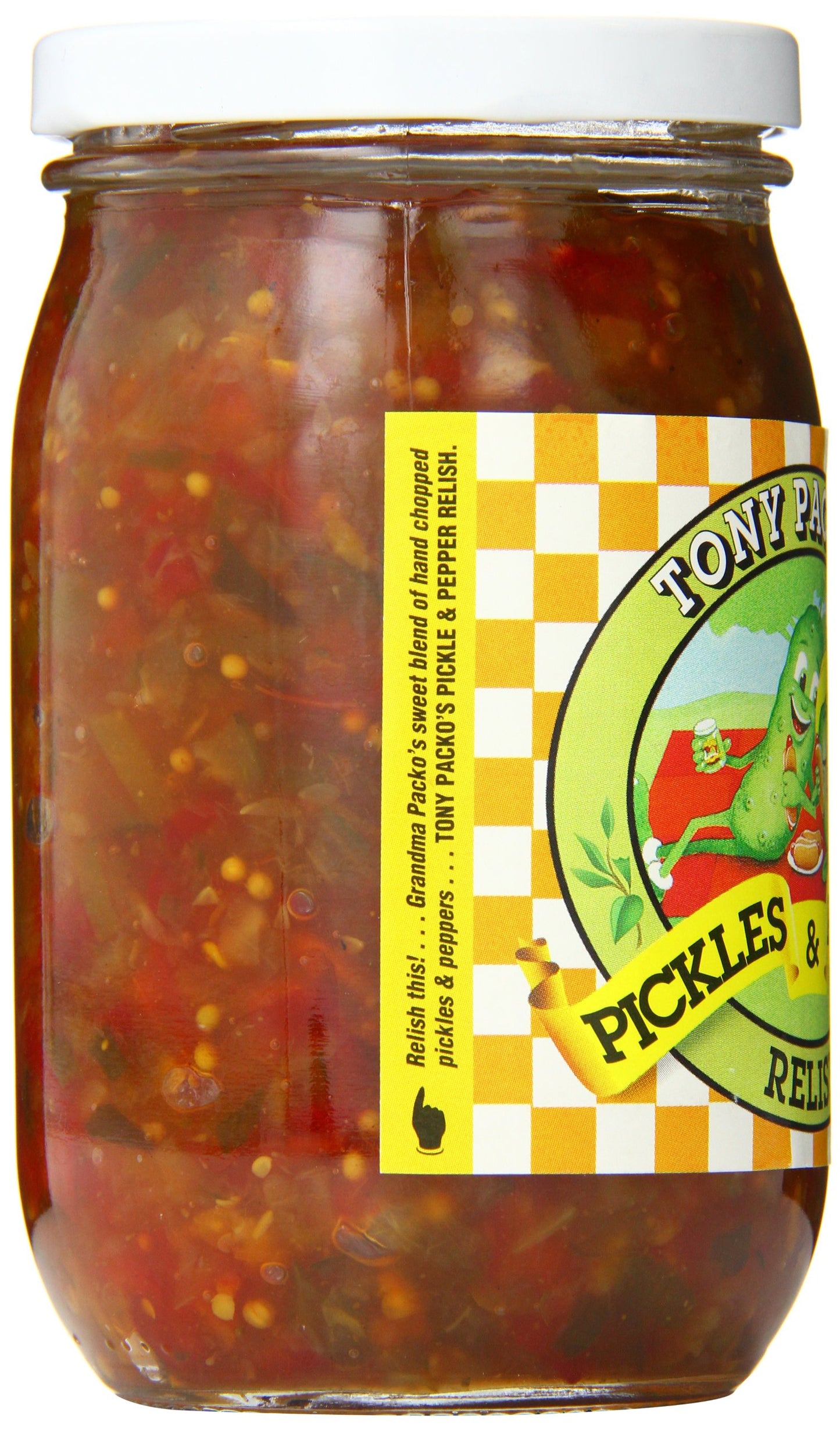 Tony Packo Pickle And Pepper Relish, 16 Ounce