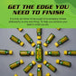 Pickle Juice Chaser 1 Liter Bottles - For Pickle Backs - Electrolyte Juice For Day & Night Time Cramp Relief - 6 Pack